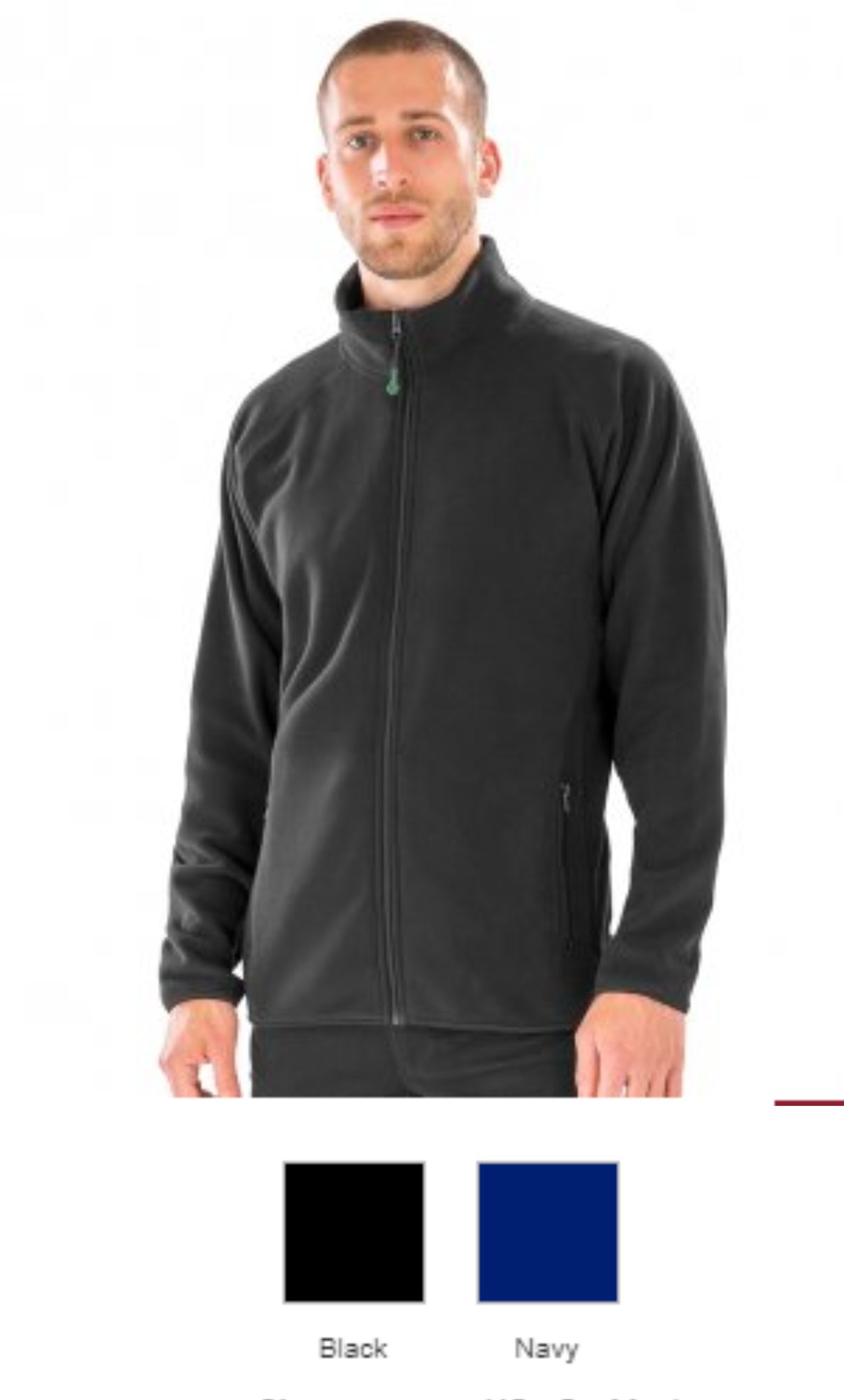 Result RS903 Genuine Recycled Polythermic Fleece Jacket  Result RS903 Genuine Recycled Polythermic Fleece Jacket